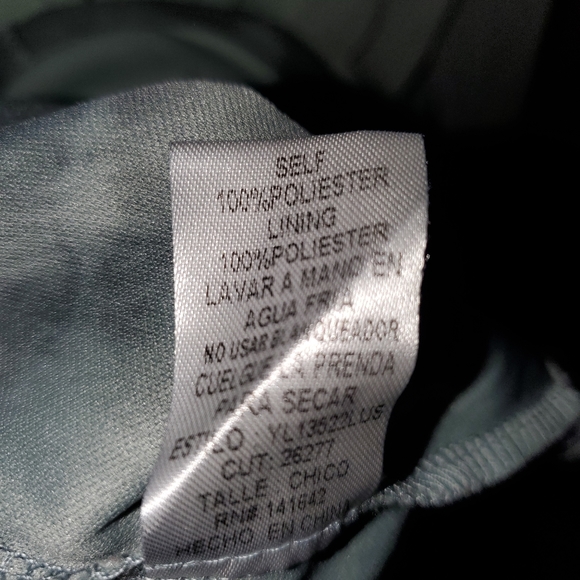 Lulu's Sage and Gray Boho Tunic Dress Small - Picture 3 of 5